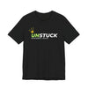 Unstuck Pickleball Tee — 'UNSTUCK' Graphic Short Sleeve Shirt for Players