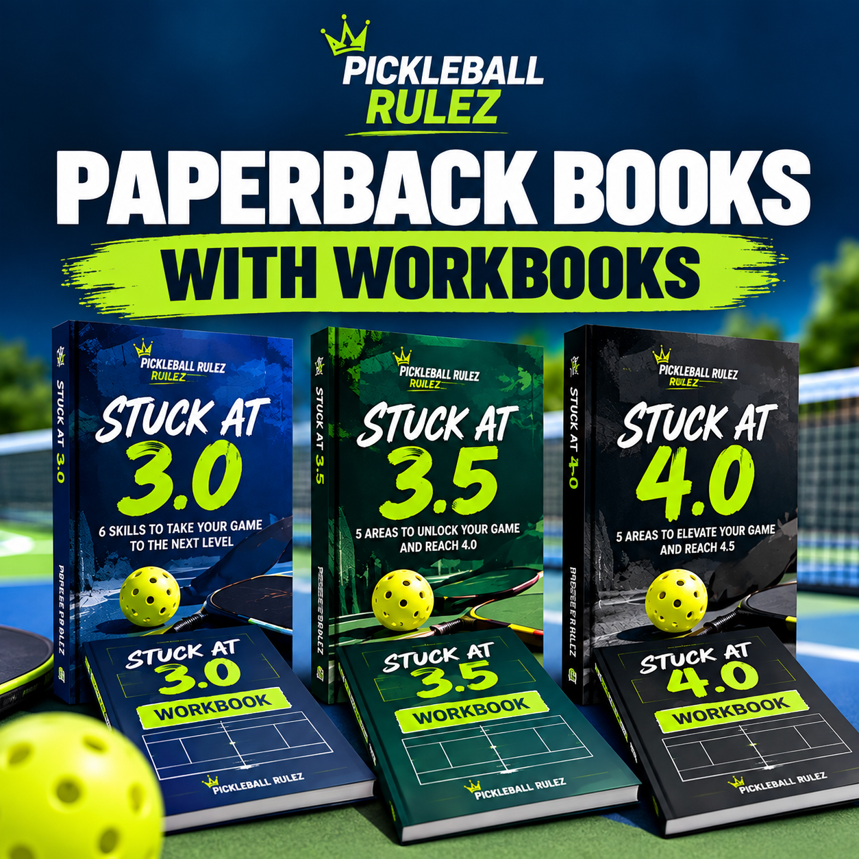 Paperback Books with Workbooks