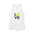 White tank top with 'LOVE' and a tennis ball graphic on a white background