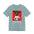Gray t-shirt with pickleball graphic design on a white background