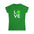Green t-shirt with 'LOVE' and a green graphic on a white background