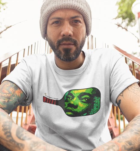 Green Man Pickleball T-Shirt – Softstyle Unisex Tee for Comfort & Performance