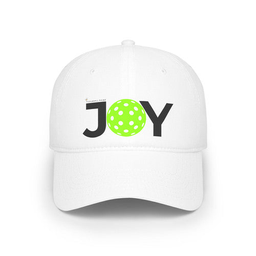 JOY Pickleball Hat – 100% Cotton Low-Profile Classic Cap